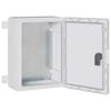 vidaXL Steuerungsschrank Grau 47 x 20 x 60 cm ABS Kunststoff
