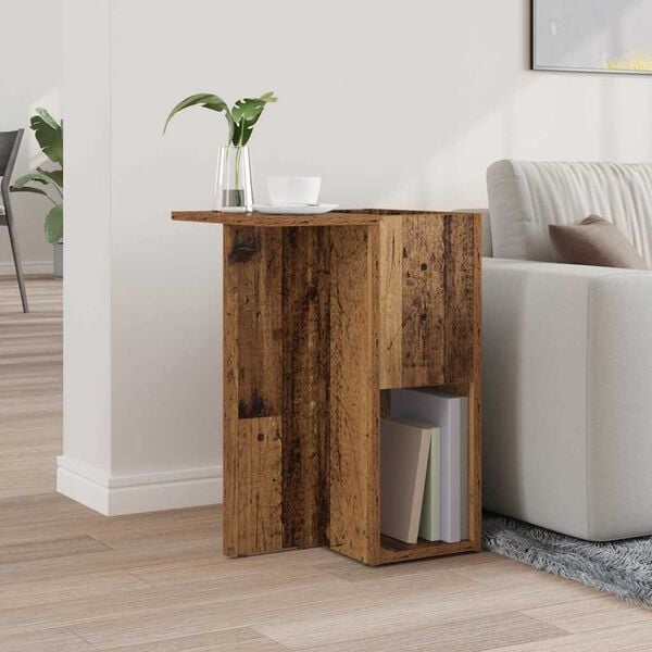 vidaXL Beistelltisch Altholz 35 x 40 x 55 cm Holzwerkstoff