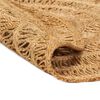 vidaXL Teppich Jute Handgeflochten 90 cm Rund