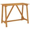 vidaXL 7-tlg. Gartenbar-Set mit Kissen Schwarz