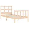 vidaXL Massivholzbett ohne Matratze 90x200 Kiefernholz