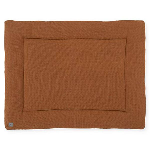 Jollein Laufgittereinlage Bliss Knit 80x100 cm Karamell