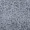 vidaXL Teppich Shaggy Hochflor Modern Blau &Oslash; 200 cm