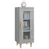 vidaXL Sideboard Grau Sonoma 34,5x34x90 cm Holzwerkstoff