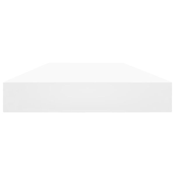 vidaXL Bücherregal-Bretter 4 Stk. Weiß 80x10x1,5 cm Holzwerkstoff