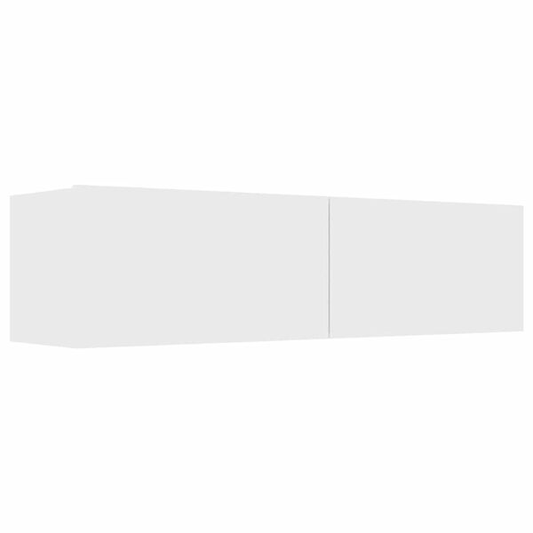 vidaXL TV-Schrank Weiß 120x30x30 cm Holzwerkstoff