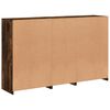 vidaXL Sideboard mit LED-Leuchten R&auml;uchereiche 162x37x100 cm