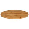 vidaXL Tischplatte &Oslash; 80x3,8 cm Rund Massivholz Mango