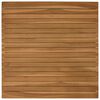 vidaXL Tischplatte 70 x 70 x 3,5 cm Quadratisch Massives Teakholz