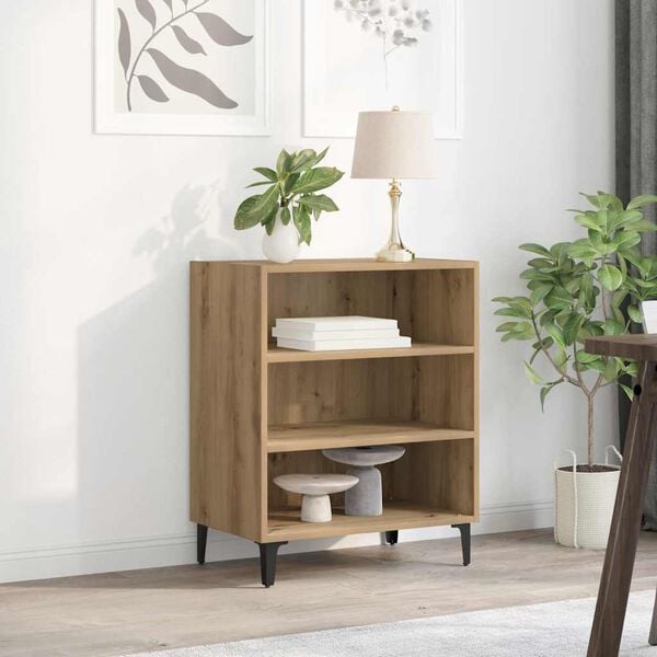 vidaXL Sideboard Artisan-Eiche 57x35x70 cm Holzwerkstoff