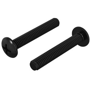 vidaXL Schraube 2 pcs Silber 5 x 30 mm Eisen