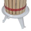 vidaXL Obst- und Weinpresse 6 L