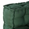 vidaXL Modulares Sofaelement Gr&uuml;n 70x70x54 cm Stoff
