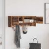 vidaXL Wandmontierter nachttisch Altholz 80 x 20 x 30 cm Holzwerkstoff