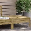vidaXL Gartenhocker Kiefernholz Impr&auml;gniert