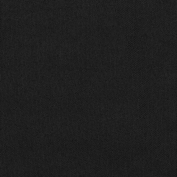 vidaXL Verdunkelungsvorh&auml;nge mit Haken Leinenoptik Schwarz 290x245cm