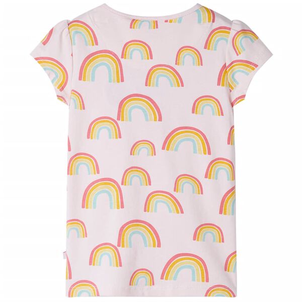 Kinderpyjama mit Kurzen &Auml;rmeln Zartrosa 92