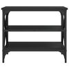 vidaXL TV-Schrank Schwarz 60x40x50 cm Holzwerkstoff