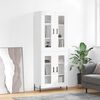 vidaXL Highboard Wei&szlig; 69,5x34x180 cm Holzwerkstoff