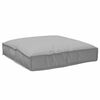 vidaXL Kissen Grau 80 x 80 x 12 cm Oxford-Stoff