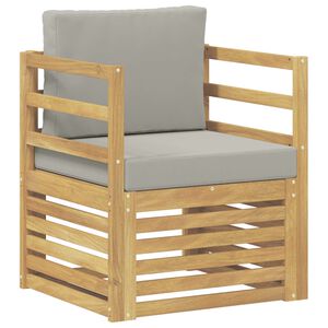 vidaXL Outdoor-Sofagarnitur Polyester Wei&szlig;