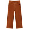 Kinderhose Cord Cognac 92
