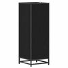 vidaXL Badezimmerm&ouml;bel-Set Schwarz Eichen-Optik 35 x 37,5 x 100 cm