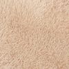 vidaXL Teppich Shaggy Hochflor NAVARRA Beige 160x160 cm Polyester