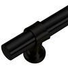 vidaXL M&ouml;belgriffe 10 Stk. Schwarz 64 mm Edelstahl
