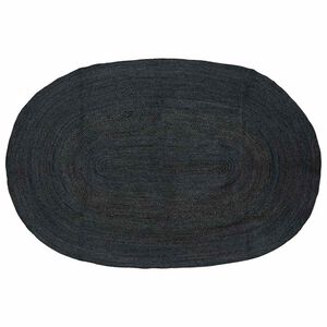 vidaXL Bereichsteppiche Dunkelgrau 152 x 245 cm Jute