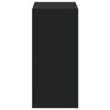 vidaXL B&uuml;cherregal Schwarz 68,5x32x68,5 cm Holzwerkstoff