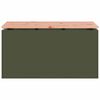 vidaXL Gartenbank Olive Gr&uuml;n 80 x 40 x 43 cm