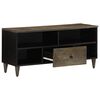 vidaXL TV-Schrank 100x33x46 cm Massivholz Mango