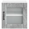 vidaXL K&uuml;chenschrank Lucca 2 pcs Beton Grau 40 x 31 x 40 cm