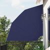 vidaXL Balkon Sichtschutz Marineblau 210 x 210 cm Polyester