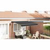 vidaXL Markise Einziehbar Anthrazit 3x2,5 m Stoff und Aluminium