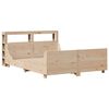 vidaXL Massivholzbett ohne Matratze 120x200 cm Kiefernholz
