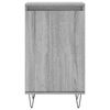 vidaXL Sideboard Grau Sonoma 40x35x70 cm Holzwerkstoff