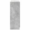 vidaXL Sideboard mit Schubladen Betongrau 100,5x35x98,5 cm