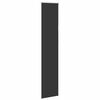 vidaXL Verdunkelungsrollo Schwarz 45x210 cm Stoffbreite 40,7 cm