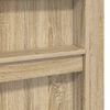 vidaXL Etagenbettgestell mit Schreibtisch Sonoma-Eiche 90 x 190 cm