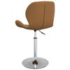 vidaXL Barhocker Braun Samt