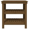 vidaXL Werkbank Honigbraun 78,5x50x80 cm Massivholz Kiefer