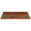 vidaXL Tischplatte 70x50x2,5 cm Rechteckig Altholz Massiv