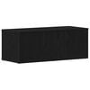 vidaXL TV-Schr&auml;nk 80x34x30 cm Schwarz Eichen-Optik Holzwerkstoff