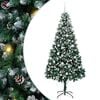 vidaXL K&uuml;nstlicher Weihnachtsbaum Gr&uuml;n 210 cm