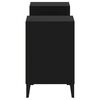 vidaXL TV-Schrank Schwarz 160x35x55 cm Holzwerkstoff