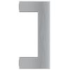 vidaXL M&ouml;belgriffe 20 Stk. Silbern 64 mm Edelstahl