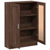 vidaXL B&uuml;cherschrank Braun Eichen-Optik 82,5x30,5x115 cm Holzwerkstoff