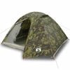 vidaXL Kuppelzelt 4 Personen Camouflage Wasserdicht